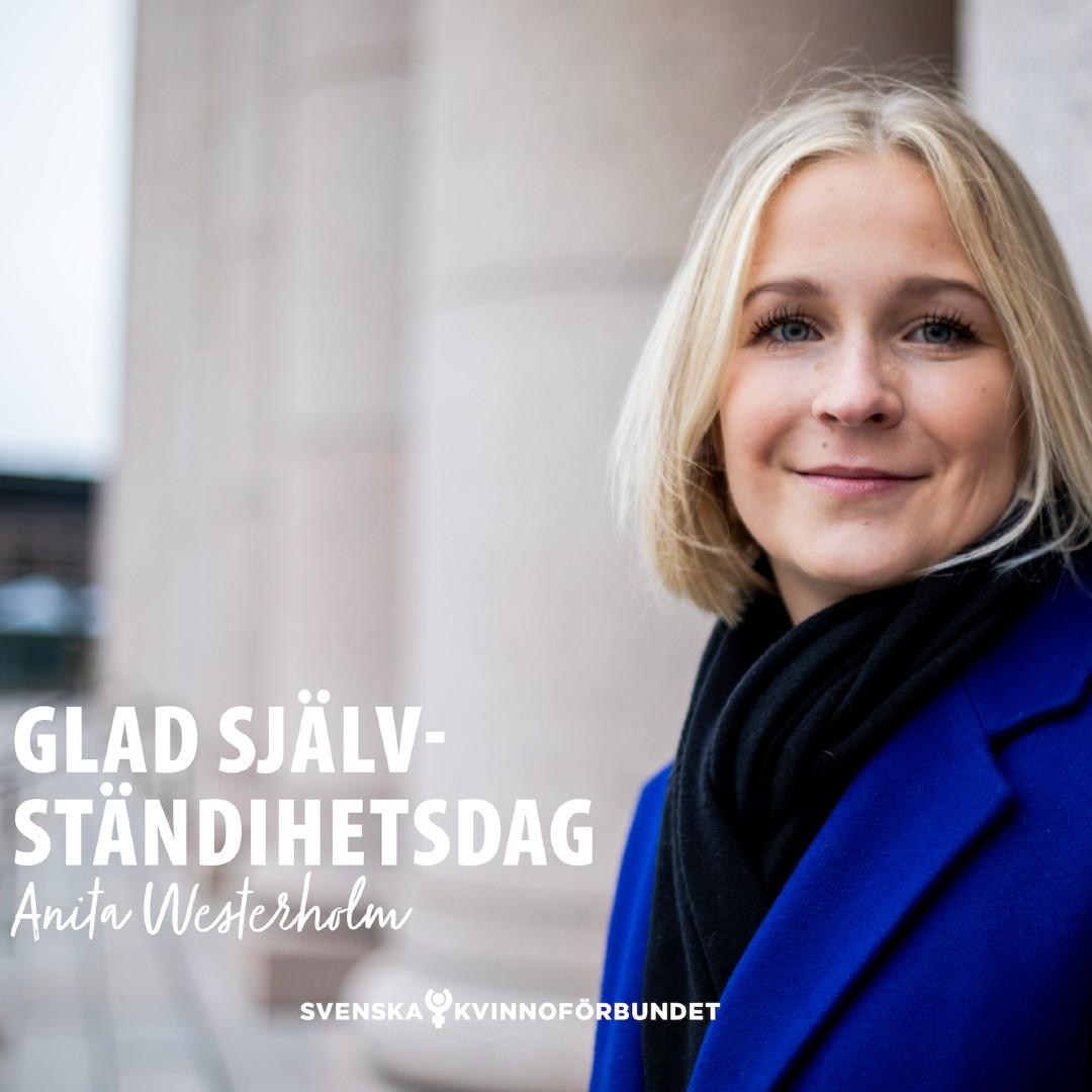 Anita Westerholm Självständighet riksdag