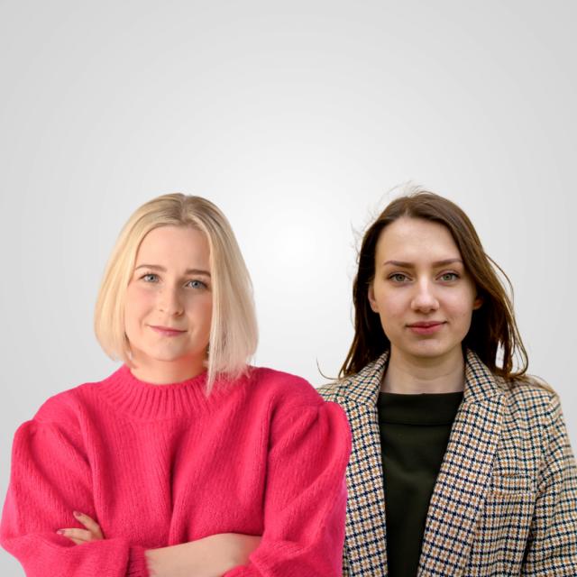 Anita Westerholm och Julia Ståhle