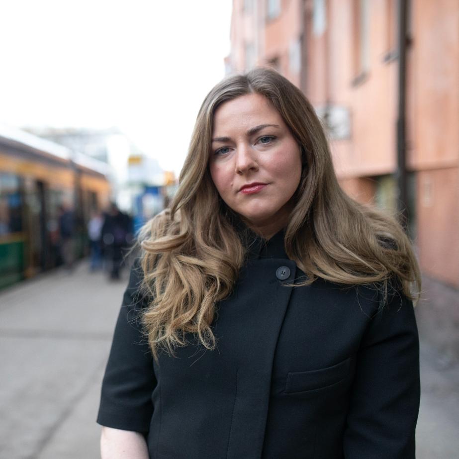 Bild på Ellinor Juth, vice ordförande för Svenska Kvinnoförbundet